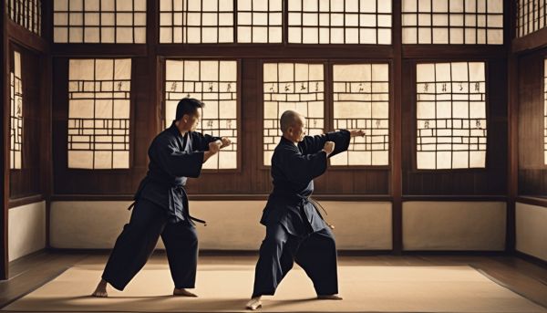 Apprentissage des arts martiaux chinois avec un maître compétent